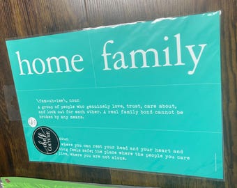 VINTAGE Chalk Couture Transfer - Home