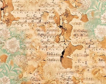 Ciao Bella A4 Rice Paper - Partitura, La Traviata, CBRP025