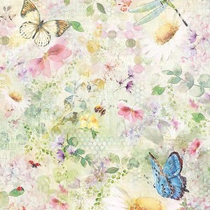 Ciao Bella Rice Paper A4 - Microcosmos, CBRP122