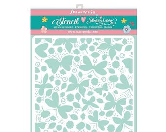 Stamperia Stencil - Johanna Rivero - Butterflies , KSTDQ38