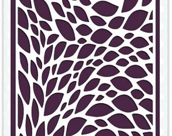 Creative Expressions - Slimline Stencils Floral Swirl, CEST034
