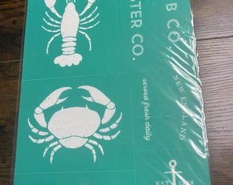 VINTAGE Chalk Couture Transfer - Fresh Catch