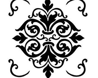 Stamperia Stencil - Mix Media Art, KSTDQ07