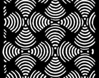 Studio Light Grunge Stencils - Funnels, MASKSL53