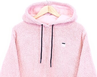 fila hoodie pink