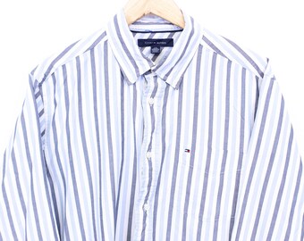 Clothing Mens Clothing Shirts & Tees Oxfords & Button Downs 90s Clothing Vintage Shirt Oxford Shirt Pastel Shirt Vintage Menswear Unisex Candy Pinstripe Shirt Menswear Rainbow Stripes 