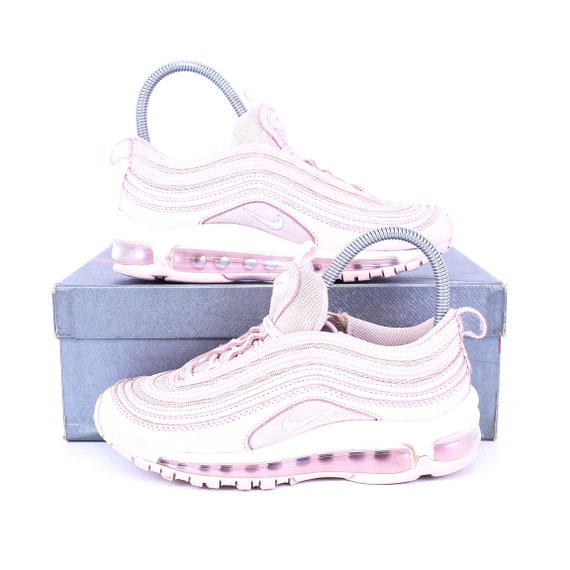 Respetuoso del medio ambiente Puñado enlace Zapatillas Nike Air Max 97 Vintage Rosa / Blanco Reino Unido - Etsy España