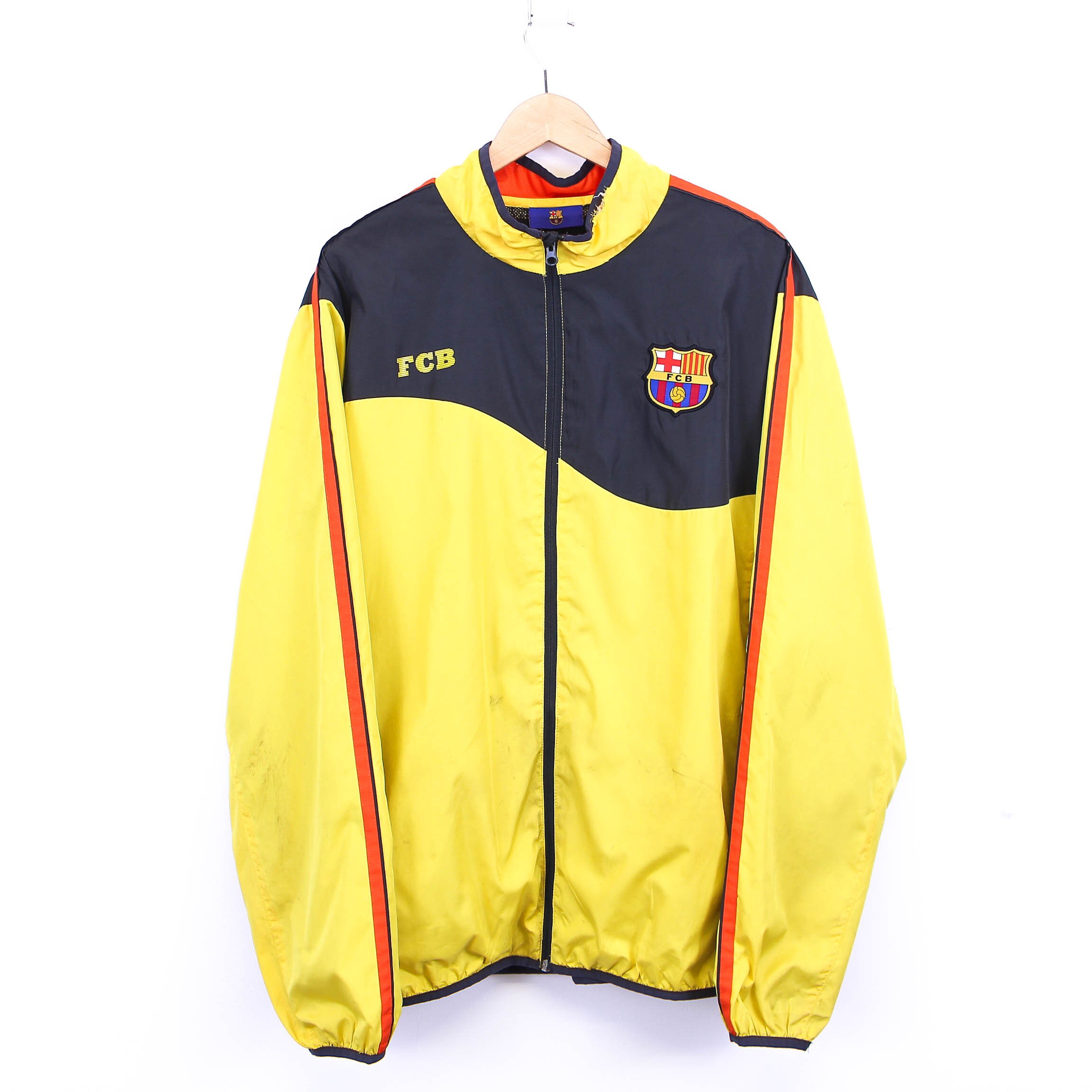 Vintage Barcelona Football Track Jacket 