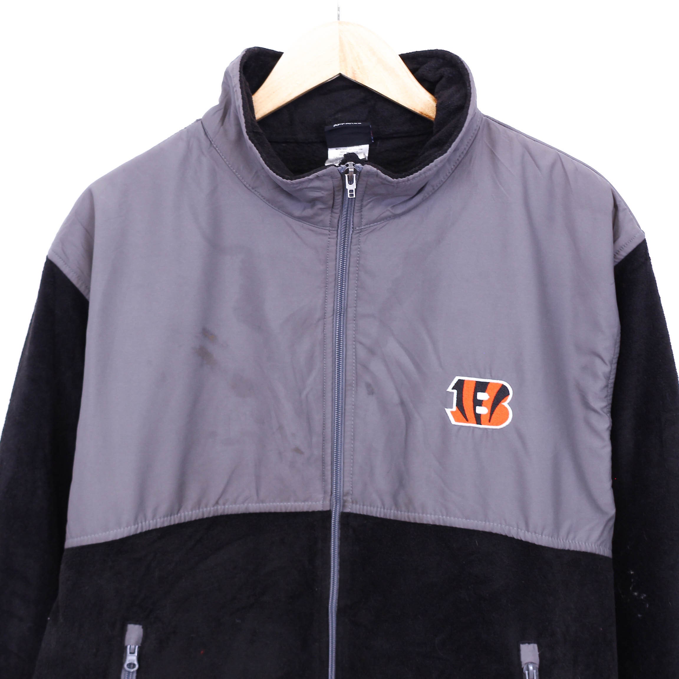 Vintage NFL Cincinnati Bengals Fleece Black Colour Block / - Etsy Hong Kong