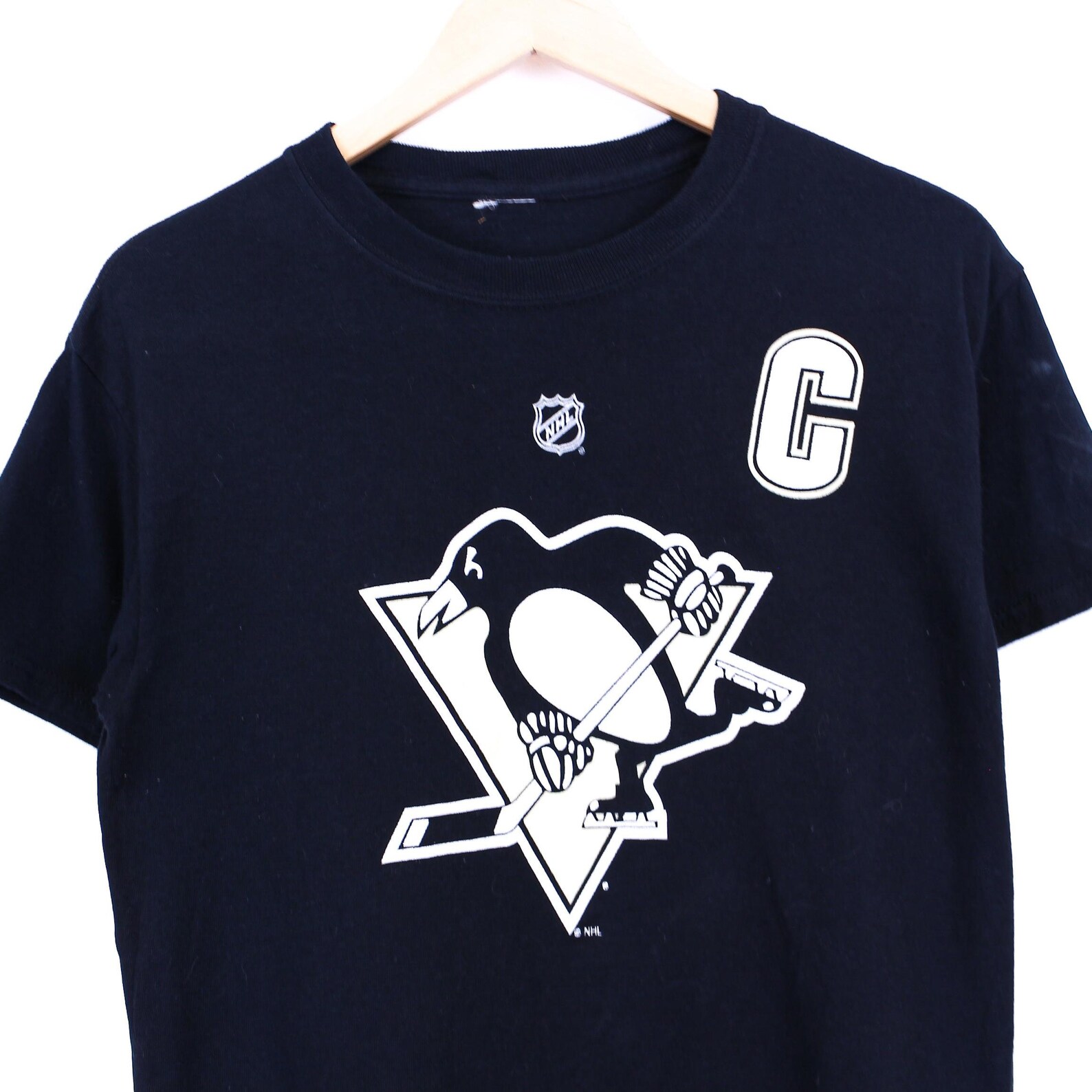 Vintage NHL TShirt Schwarz/Wei?? Kurzarm Varsity Sportswear Etsy