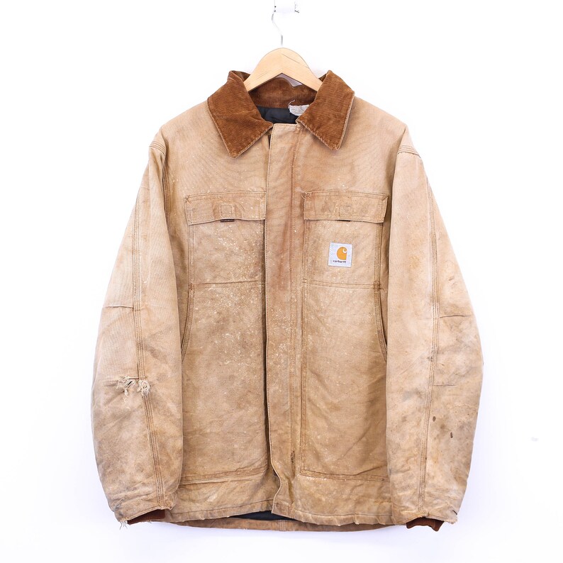 Vintage Carhartt Bomber Jacket Cream 