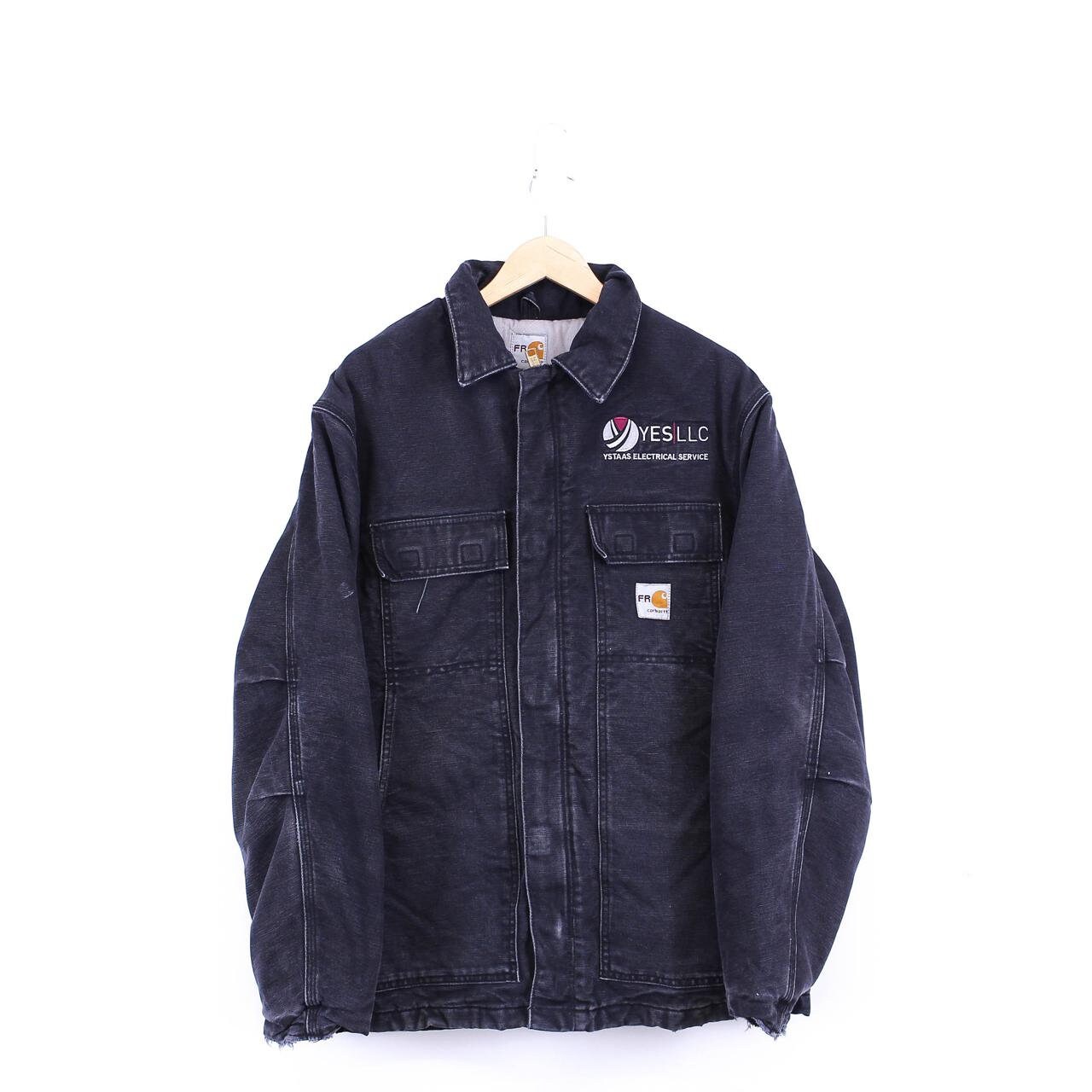 Vintage Carhartt Bomber Jacket Zwarte Werkkleding Met YES LLC Etsy