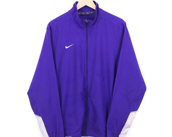 purple jacket nike