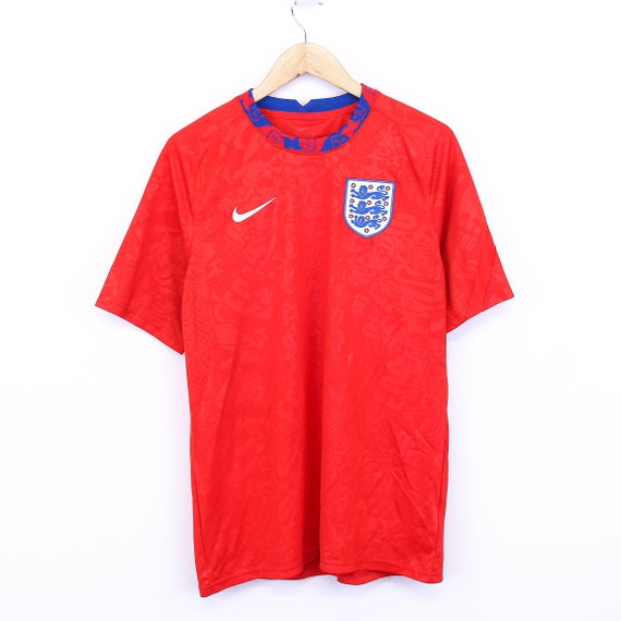 Vintage Nike England Training Top Red 