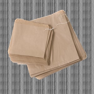 Brown Kraft paper bags image 1