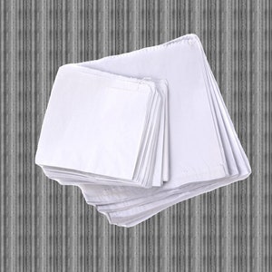 Sacchetto di carta bianco