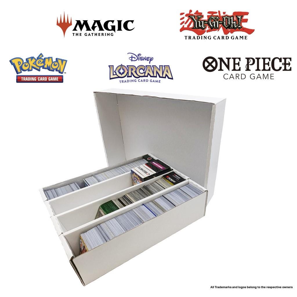 Boite de Rangement Carton 4000 Cartes - Games Island Boite de Rangement Carton 4000 Cartes - Games Island