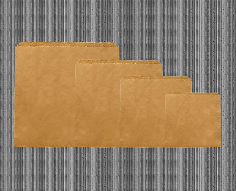 Brown Kraft paper bags image 3