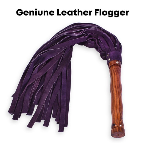 Durable Butt Whip Sex Wooden Paddle PU Leather Spanking Flogger Bondage Couple SM Spank