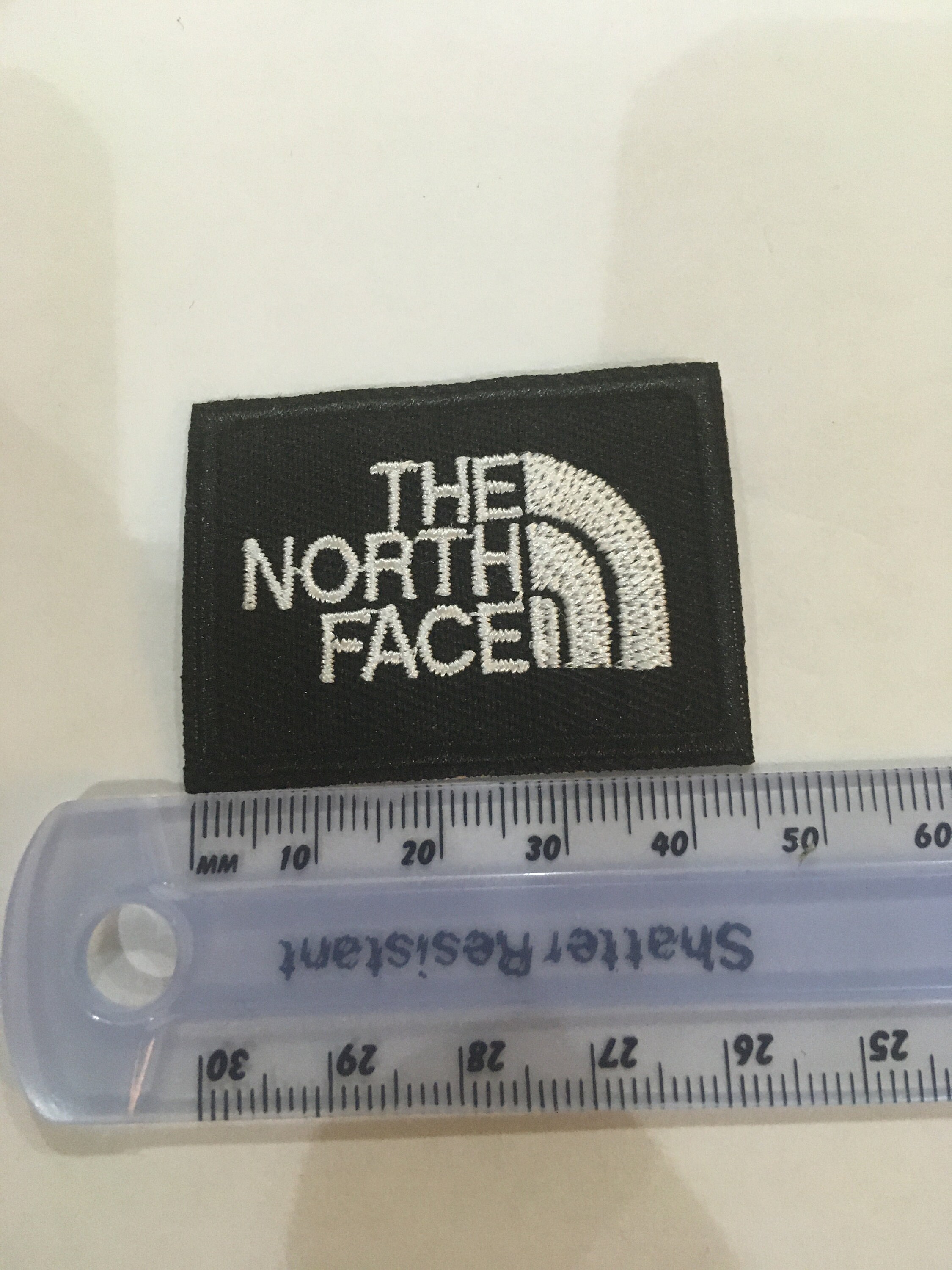 North face patch iron on 4.53.5cm Etsy
