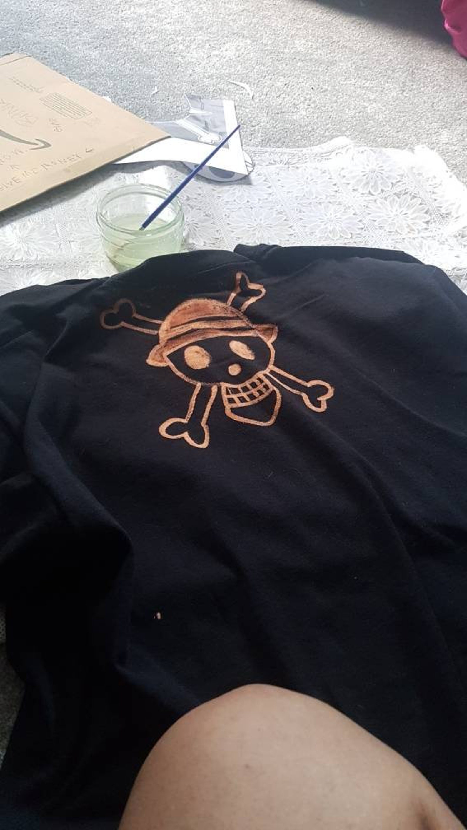 Custom made Anime bleach painted tshirt Etsy