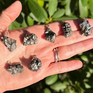 METEORITE CAMPO Del CIELO Pendant / Meteorite Pendant / Argentinian Meteorite / Space Rock / Iron Meteorite / Raw Meteorite image 2