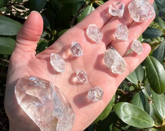 HERKIMER DIAMONDS / Crystal Clear Herkimer / Large Herkimer / Stone of Attunement / Herkimer New York