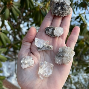 RARE HERKIMER DRUZY / Herkimer Diamond / Herkimer Cluster / Stone of Attunement /Herkimer in matrix / Rare Crystal
