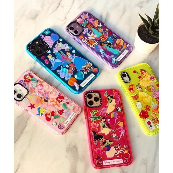 Casetify Rep Disney Princess Iphone Case With Stickers Effect Etsy Ireland