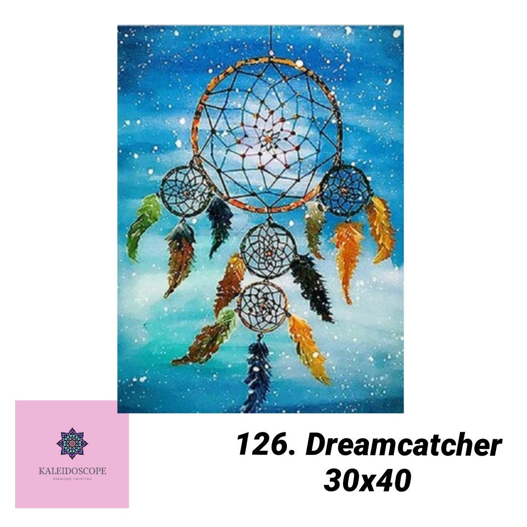 Dreamcatcher Diamond painting kit 30x40cm Etsy