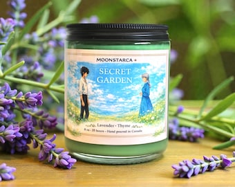 Secret Garden| Inspired Candle | Anime Candle