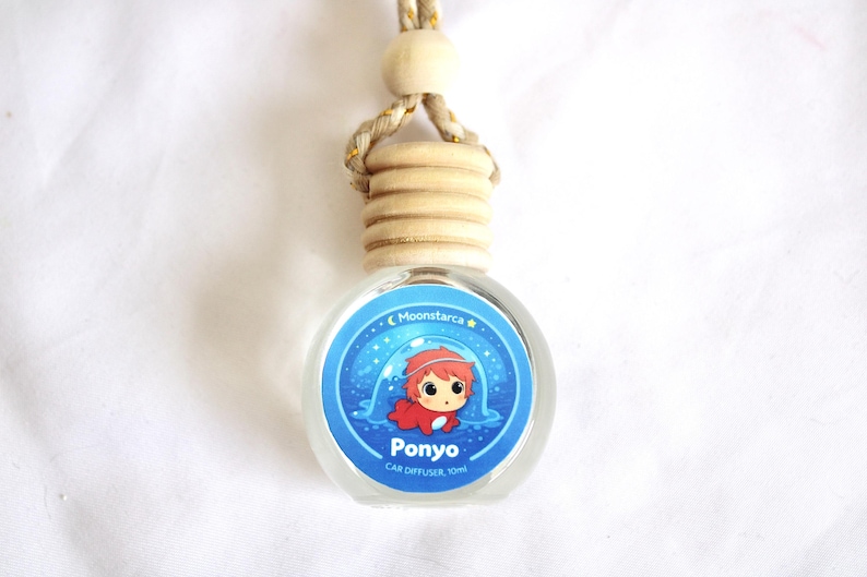 anime car diffuser inspired by Studio Ghibli aesthetic decor