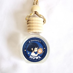 anime car diffuser inspired by Studio Ghibli howl aesthetic decor