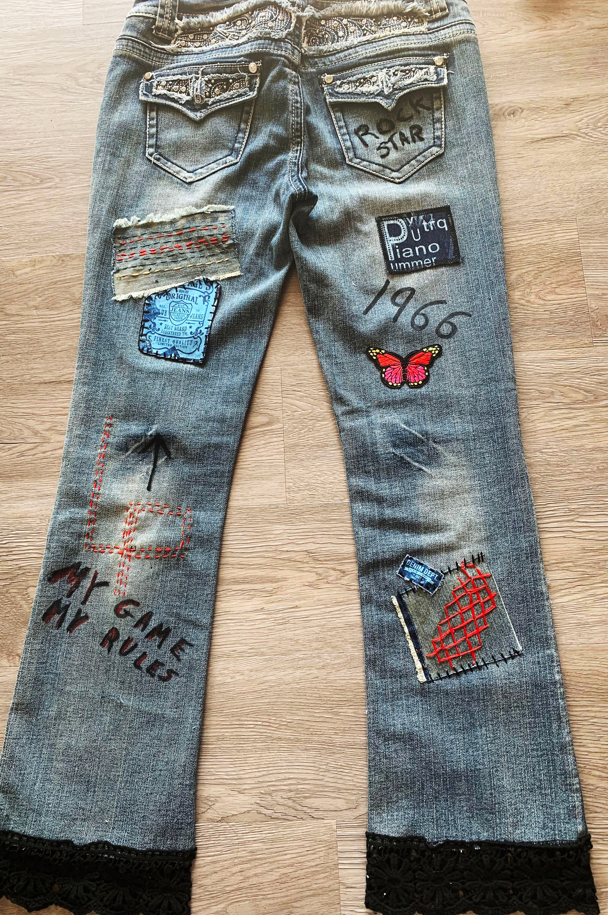 jeans mujer vintage