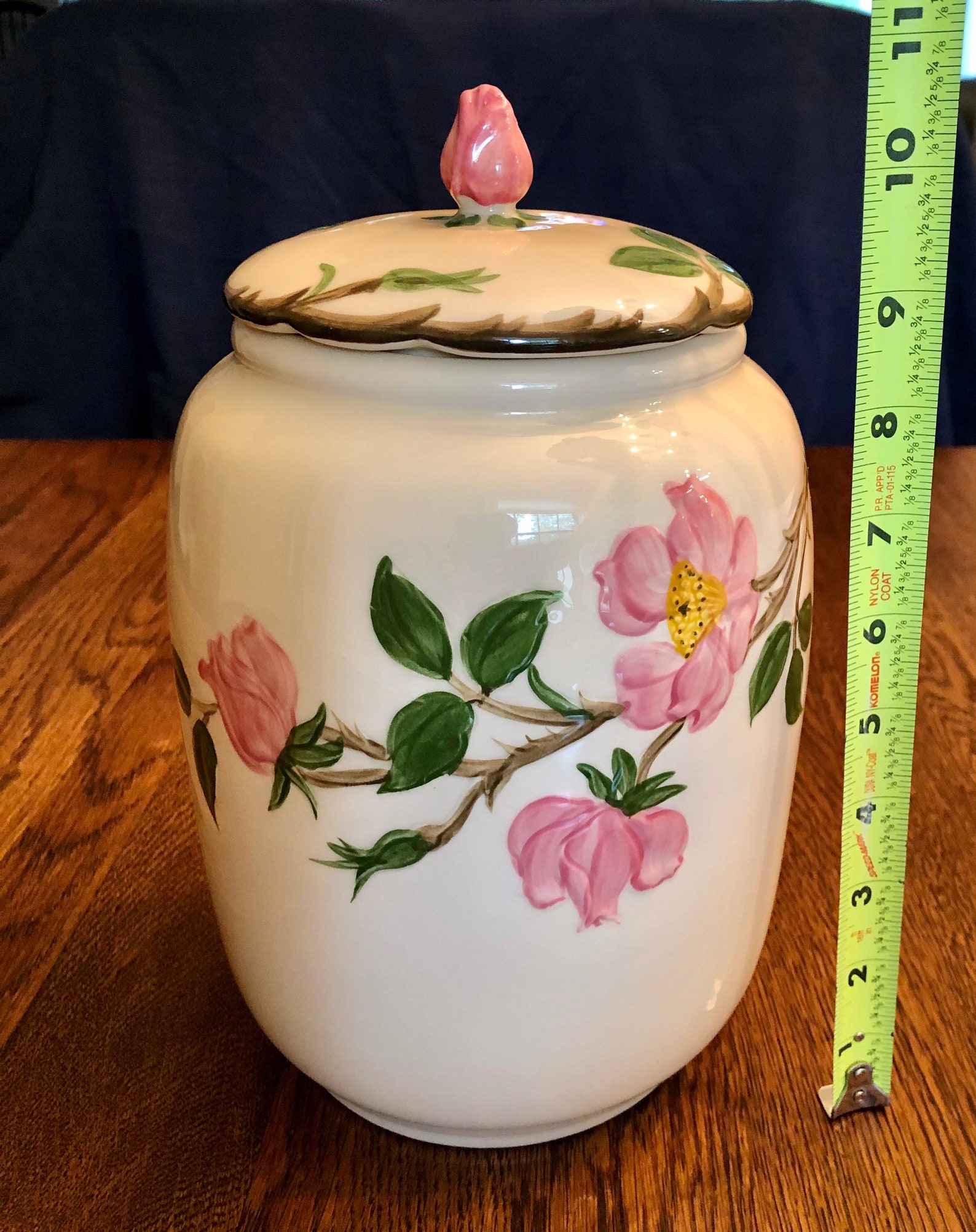 Rare Franciscan Desert Rose Cookie Jar 1950s Etsy