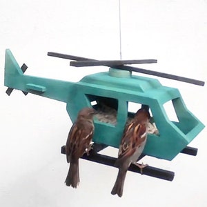 Helicopter Bird Feeder