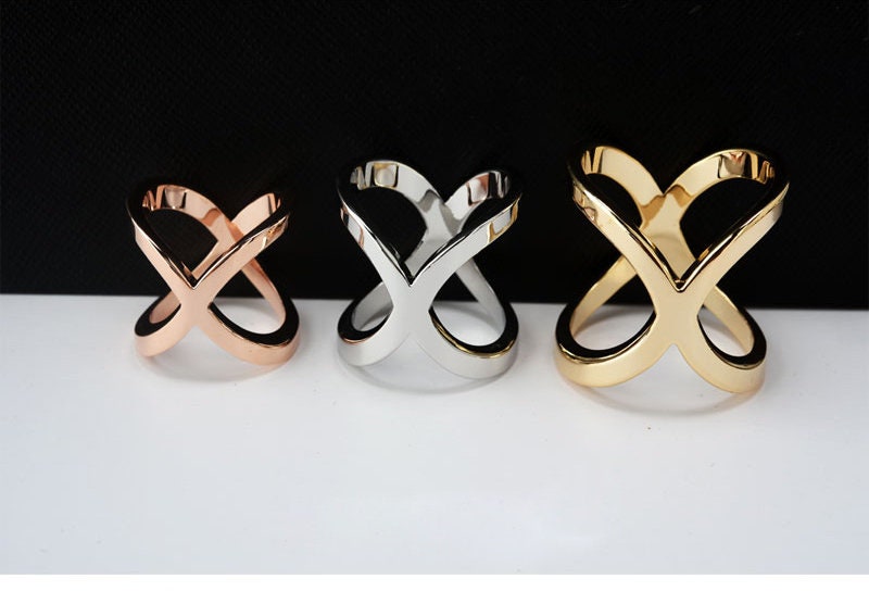 scarf circle ring