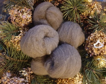Natural Qiviut Musk Ox Fiber, Arctic Thundra Harvested, 10 grams