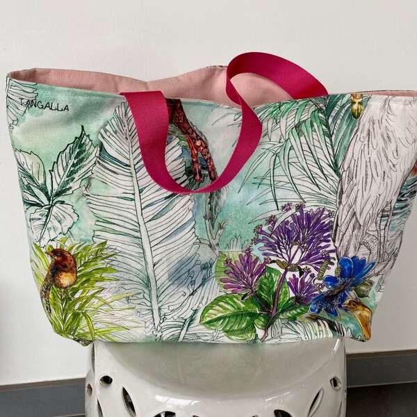 Shopping bag-Cabas de ville-Beach bag-Sac cabas-Working bag