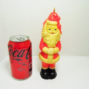 Vintage Gurley candle Vintage Santa Claus Candle Figural Santa Candle Vintage Christmas Candle Vintage Christmas Decor