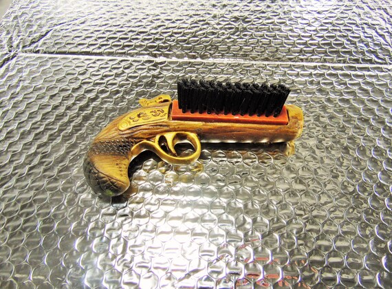 Gun Shoe Polishing Brush Vintage Ceramic shoe shi… - image 3