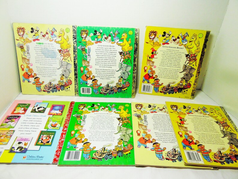 Little Golden Book Frosty the Snowman the Christmas Story the Night Before Christmas Rudolph the