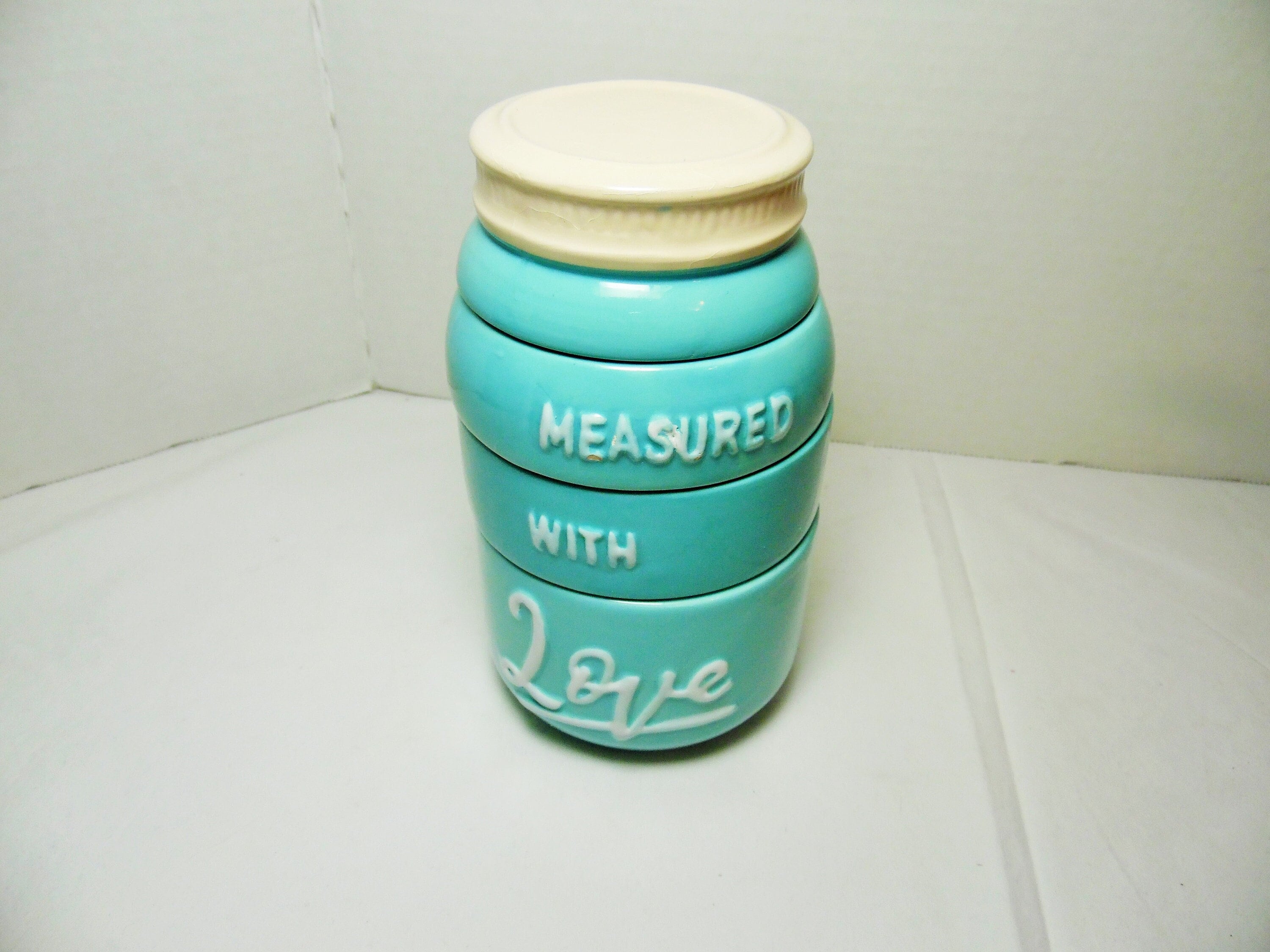 Vintage Mason Jar Measuring Cups Vintage Stackable Measuring 