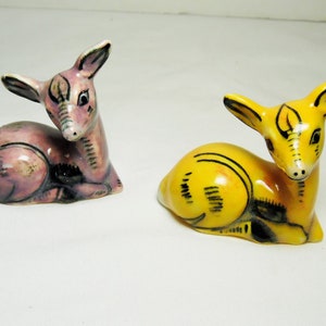 Mexican Pottery Deer Mexican Folk Art Pottery Deer Pick one