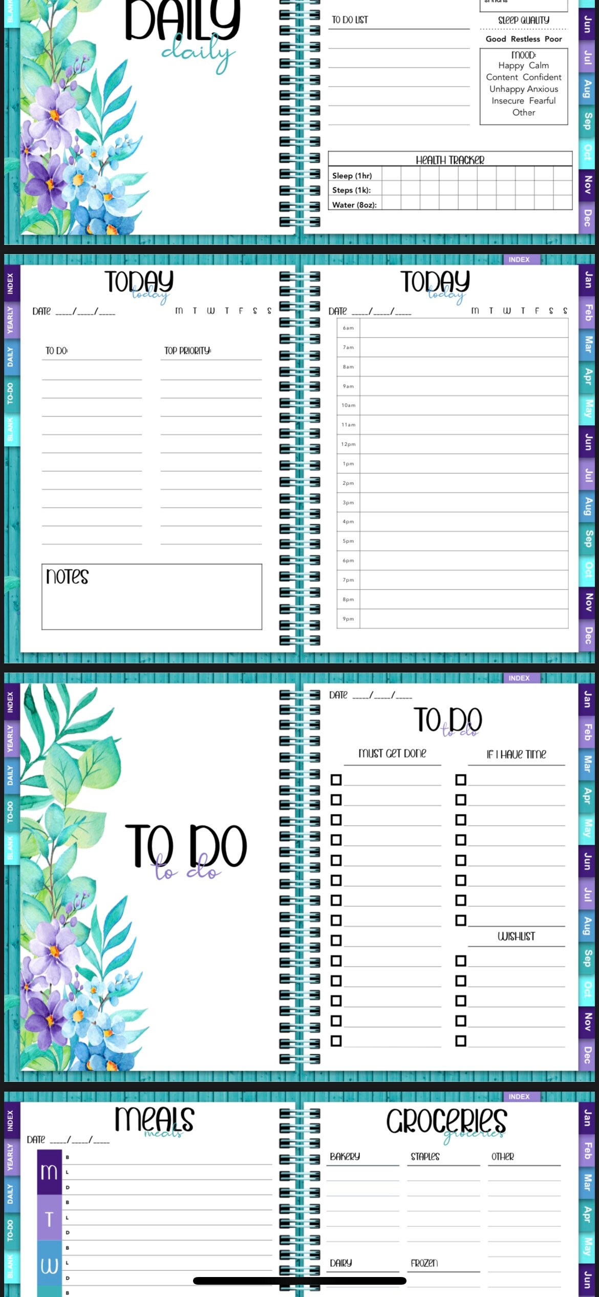 Digital Planner Instant Download Etsy UK
