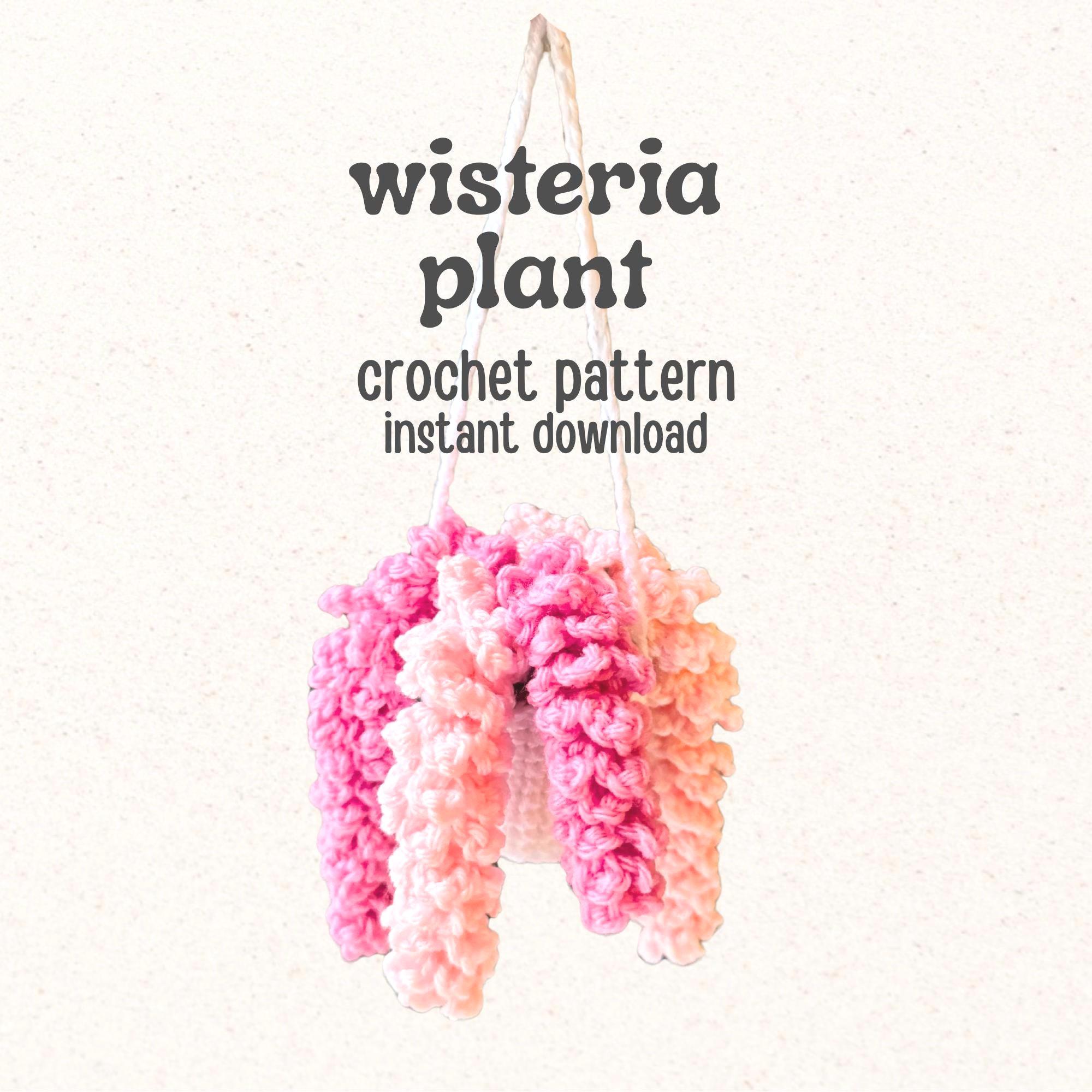 Wisteria Hanging Plant Pattern with Photos