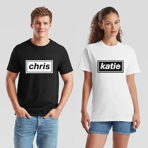 Personalised Oasis T-Shirt Men/Women