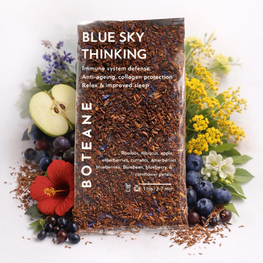 Berry Rooibos Tea, Blueberry Currant Elderberry Blend, Caffeine Free ...