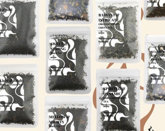 Set de regalo de té de hojas sueltas de lujo – Colección para conocedores del té