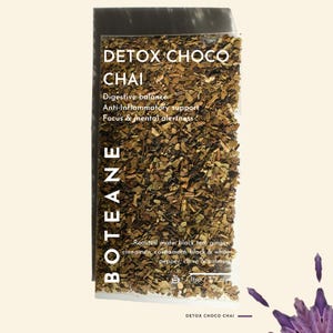 Detox Schoko Chai | Würziger Detox Chai Tee | Schokoladen-Chai-lose Blatt-Mischung | Kräuteraufguss | Funktionales Wellness Geschenk | Gewürztee-Ritual